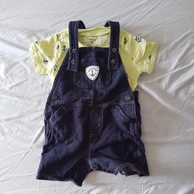 carter's overalls boy