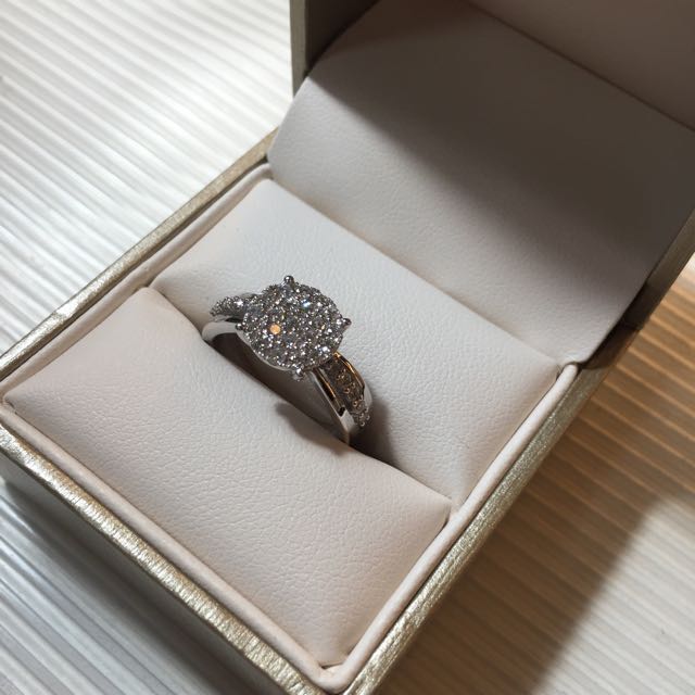 Citigems Diamond Ring comes with free bracelet