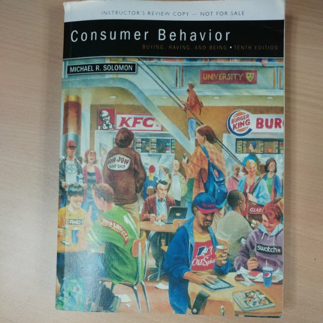 Consumer Behaviour Buying Having And Being 10th Ed Books