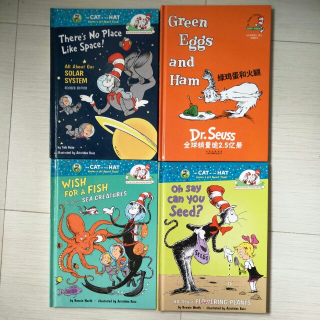 Dr Seuss The Cat In The Hat Books Stationery Fiction On Carousell