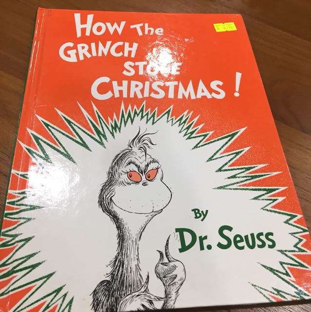 Dr Seuss S How The Grinch Stole Christmas Books Stationery Children S Books On Carousell
