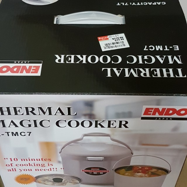 Endo Thermal Magic Cooker 7 Litres, TV & Home Appliances, Kitchen