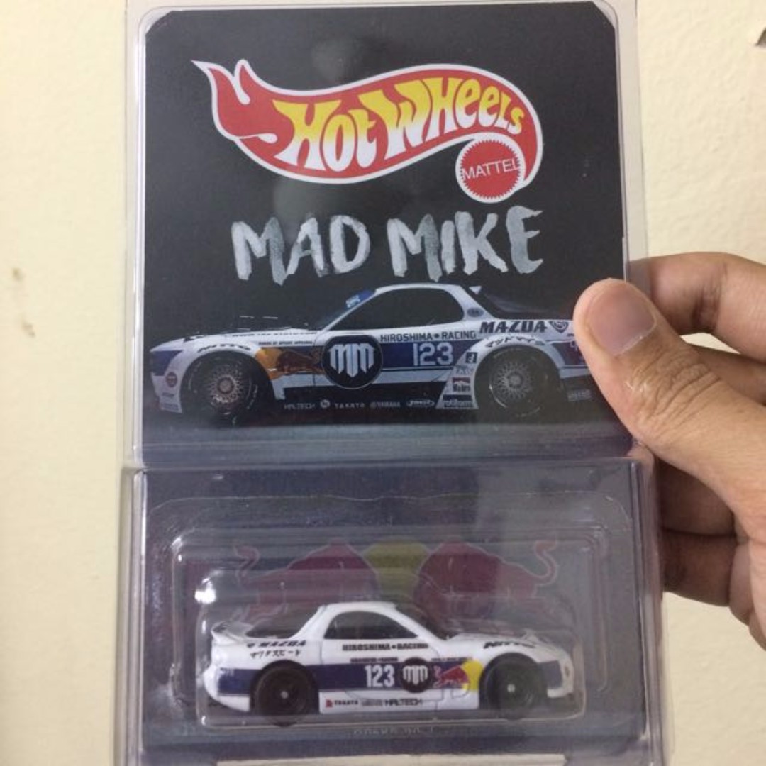 mad mike rx7 hot wheels
