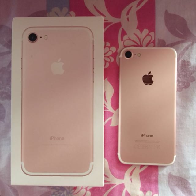 Iphone 7 clearance rose gold second