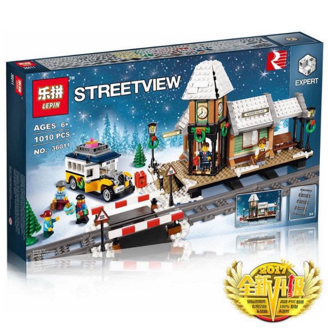 Lepin winter village outlet