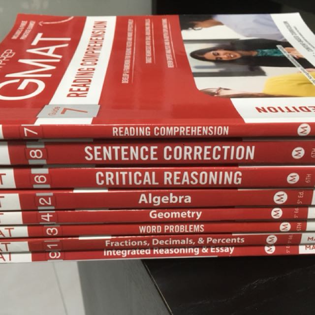 Manhattan Gmat Strategy Guides Books Stationery Textbooks On
