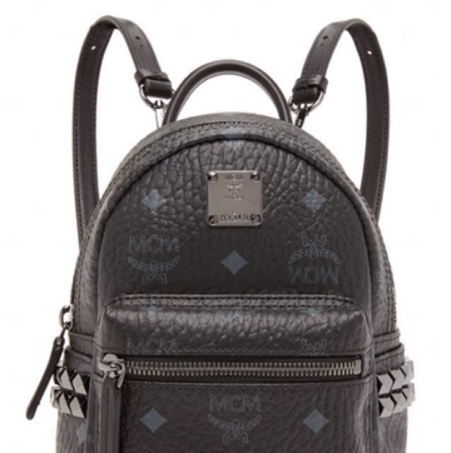 Mcm side stud baby stark backpack cheap