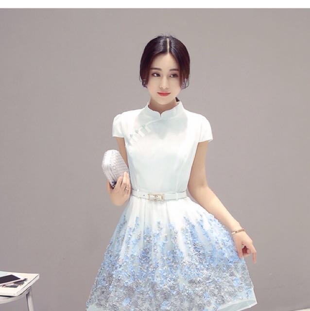 modern cheongsam dress