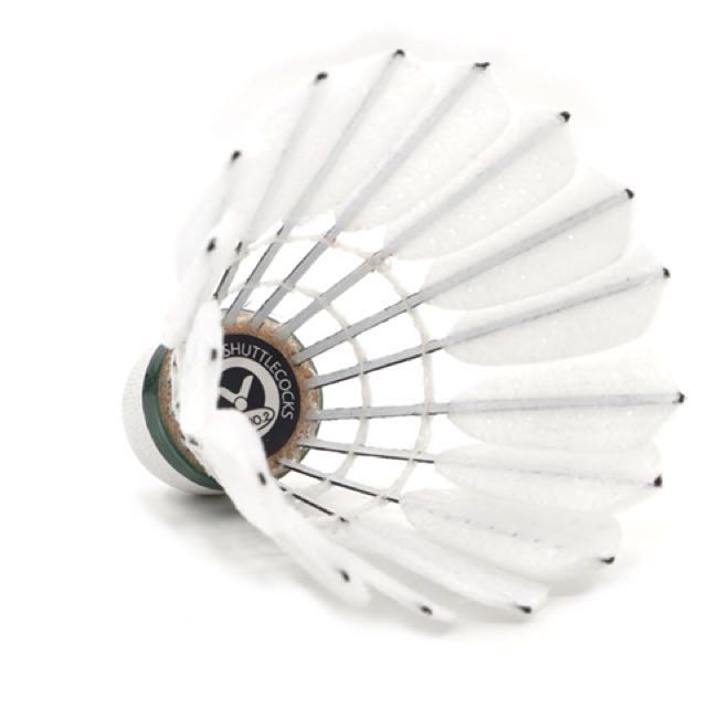 Synthetic top feather shuttlecock