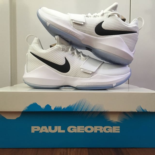 Nike Pg1 White Ice (Us9), Men'S Fashion, Footwear, Sneakers On Carousell