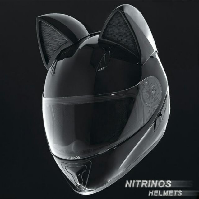 Nitrinos Cat Ears Helmet inspired Motorcycles Motorcycle