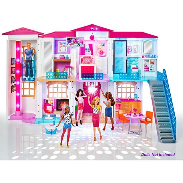 building barbie dream house
