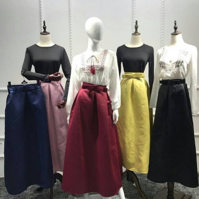 Princess cut long skirt. Preorder 
