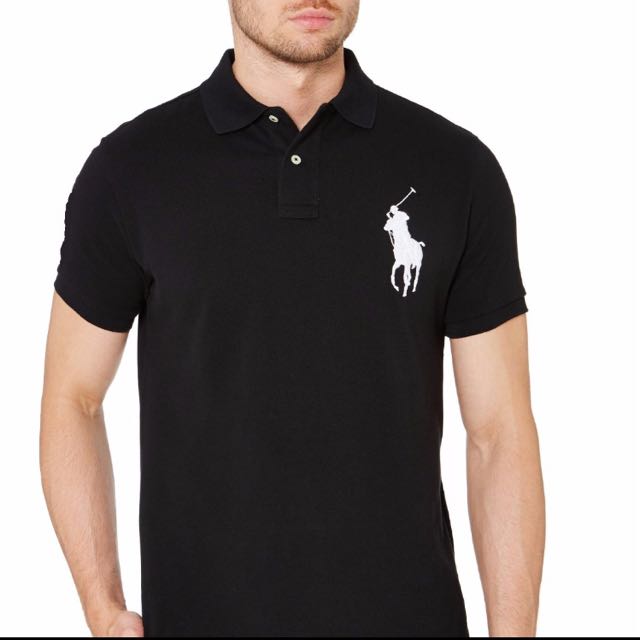 Ralph Lauren polo shirt big pony black 