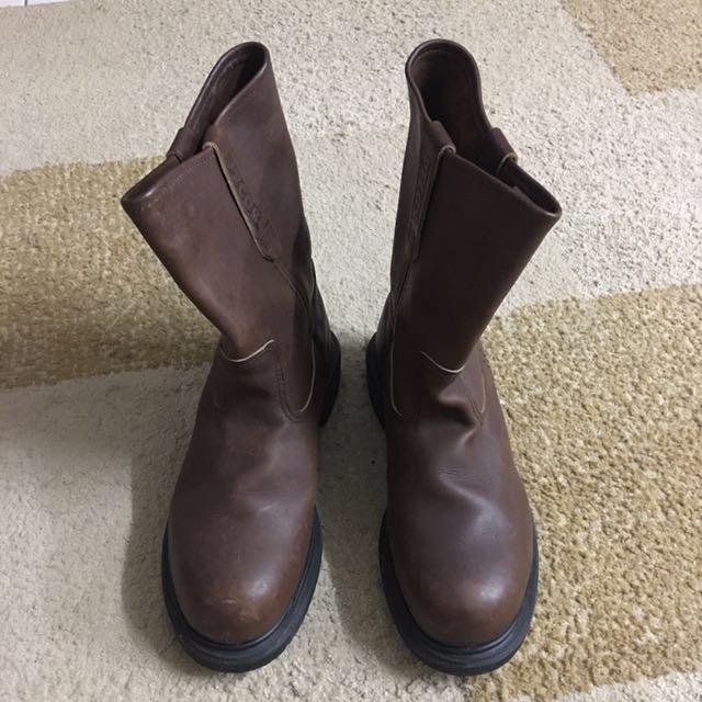 red wing pecos safety boots