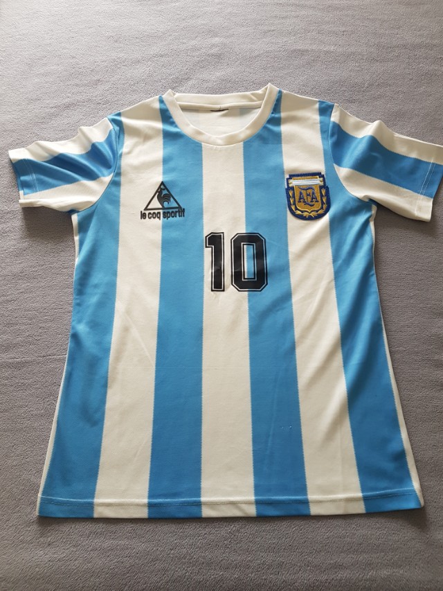 Retro argentina football shirt clearance