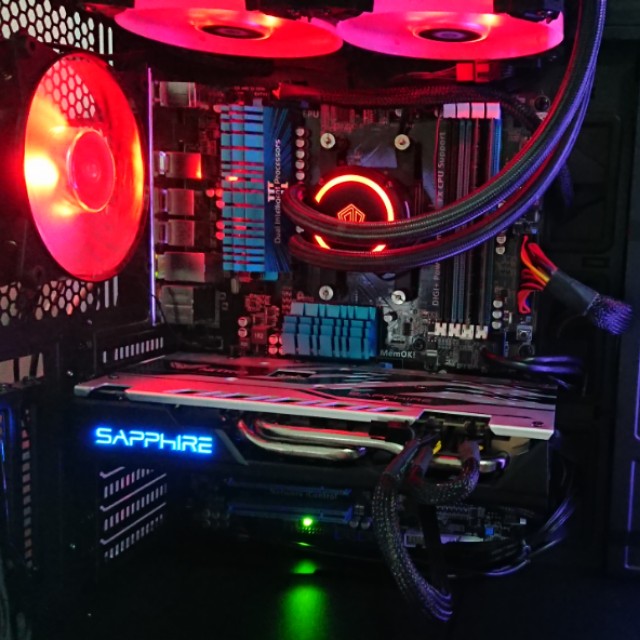 Sapphire Nitro Rx 580 8gb Ddr5 One Month Old Electronics Computer Parts Accessories On Carousell