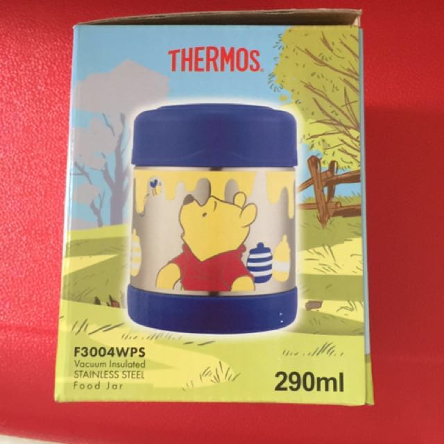 Thermos Food Jar 290ml (pooh), Babies & Kids, Nursing & Feeding