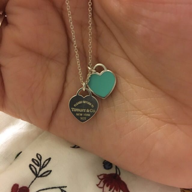 tiffany and co necklace tarnished