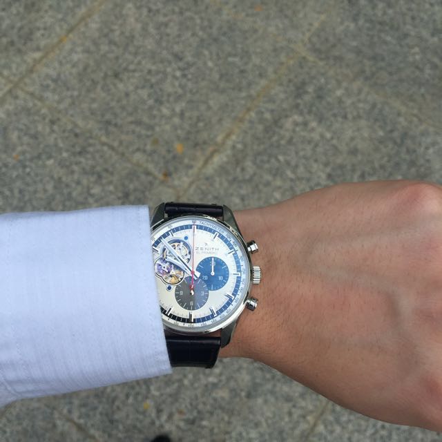 Zenith Elprimero Open Heart Luxury Watches On Carousell