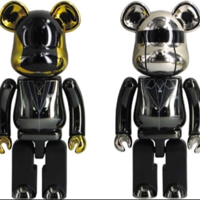 bearbrick daft punk 100