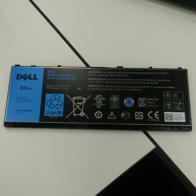 60w Battery For Dell Latitude 10 St2 Tablet Electronics Computer Parts Accessories On Carousell