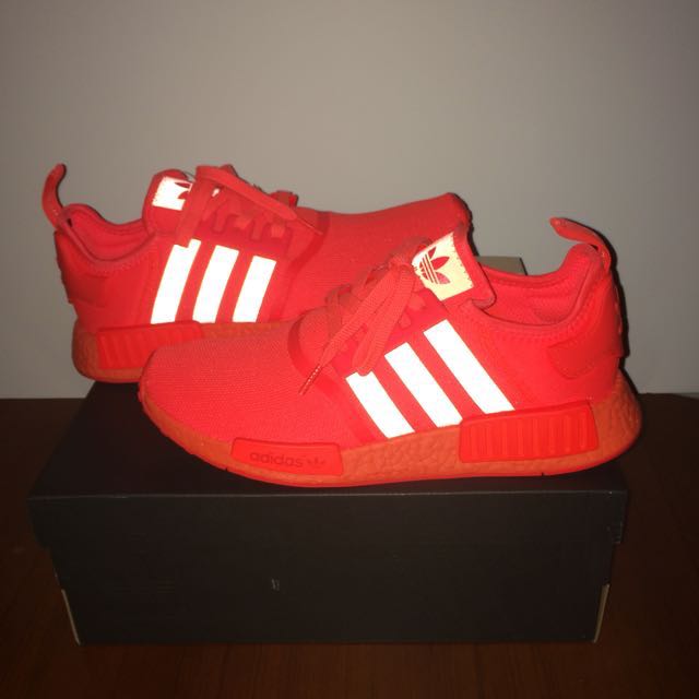 nmd triple red