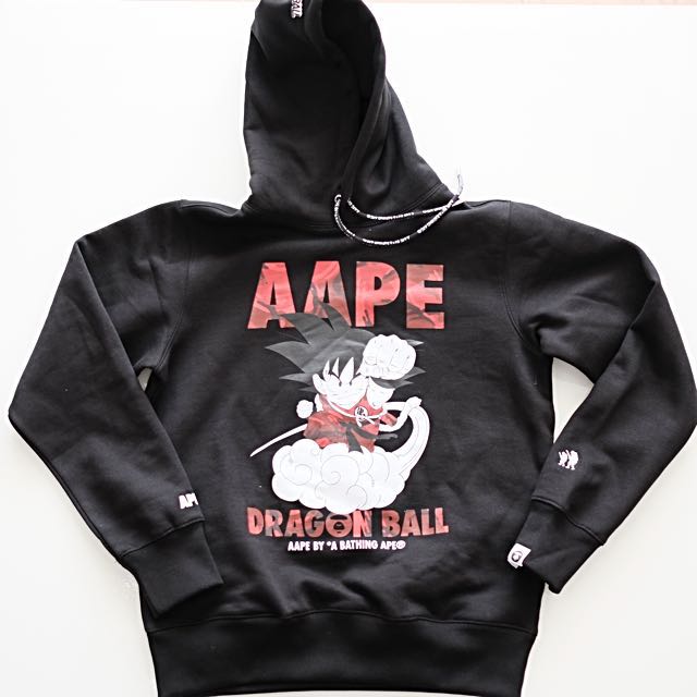 Aape X Dragonball Hoodie Men S Fashion Men S Tops On Carousell
