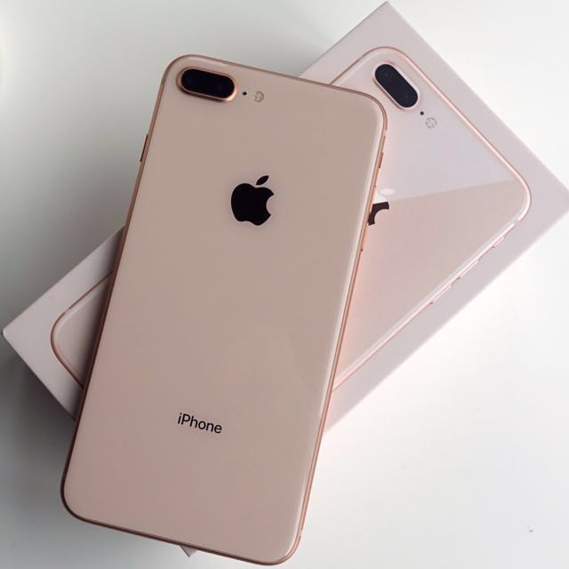 Iphone 8 Plus Rose Gold 256gb malaydaraa