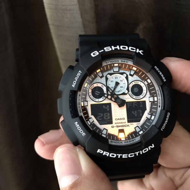G shock ga 100bw 2025