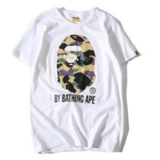 navy bape shirt