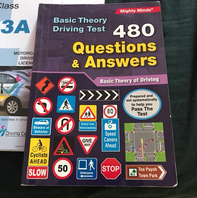 Basic theory driving test (Category: Children's Books) located in Singapore. Submitted by sunny1990 (Listing ID 144937683, Image 1). Description: #480 Questions and answers#basic theory of driving .