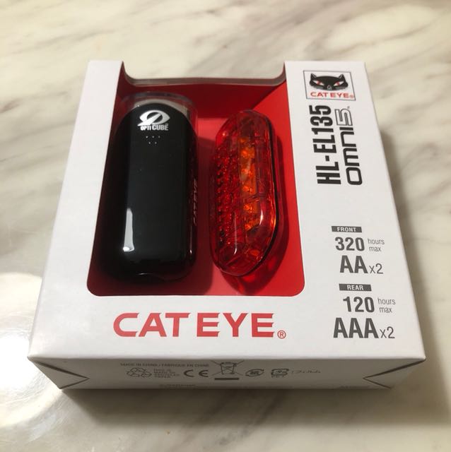 cateye el135 and omni 5 light set