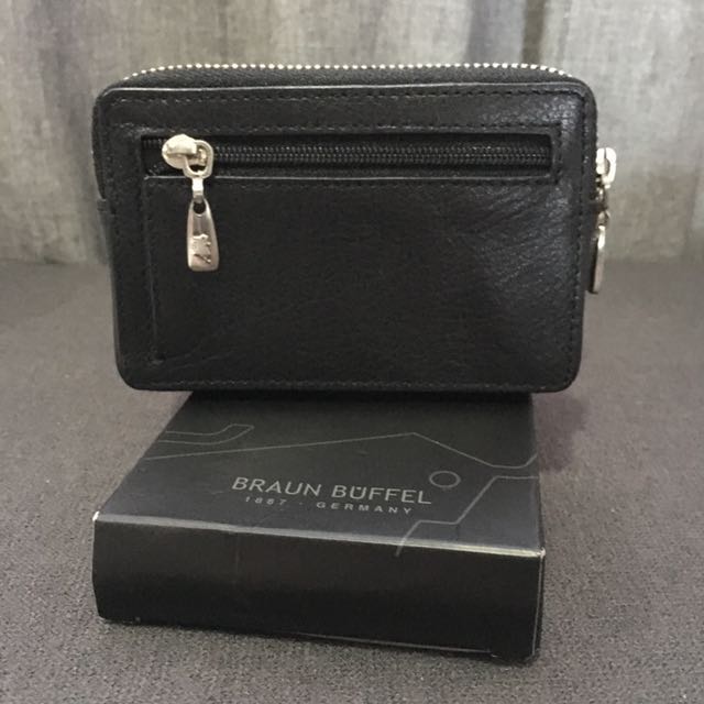 BRAUN BUFFEL Coin/Card/Key Pouch (Category: Bags & Wallets) located in Singapore. Submitted by lvme.lvme (Listing ID 144939480, Image 3). Description: 🔳 Brand New (Authentic) 🕹 🔳 Color: Black • Leather • 🔳 NO NEGO • Serious Buyer Only • Thank You❗️😊.