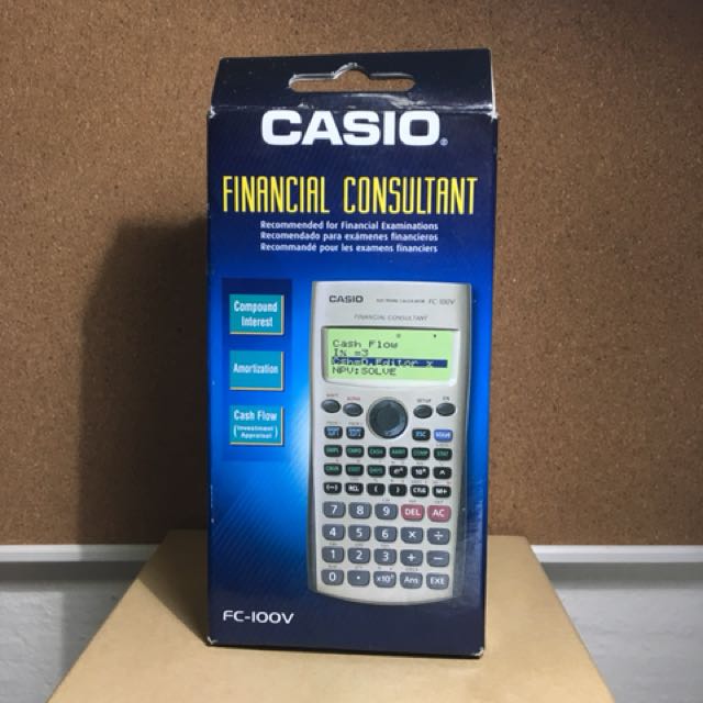 Casio Financial Consultant Calculator, Computers & Tech, Office