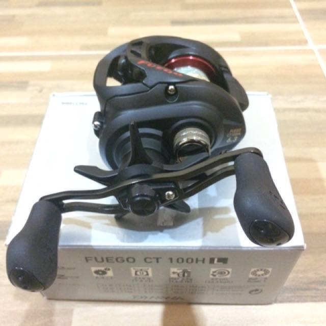 Daiwa fuego CT 100HL like new, Sports Equipment, Exercise & Fitness, Toning  & Stretching Accessories on Carousell