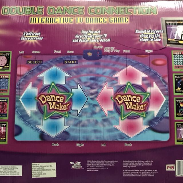 Dance maker interactive TV dance game, Hobbies & Toys, Toys & Games on
