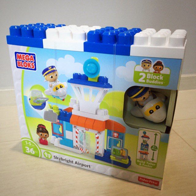 mega bloks skybright airport