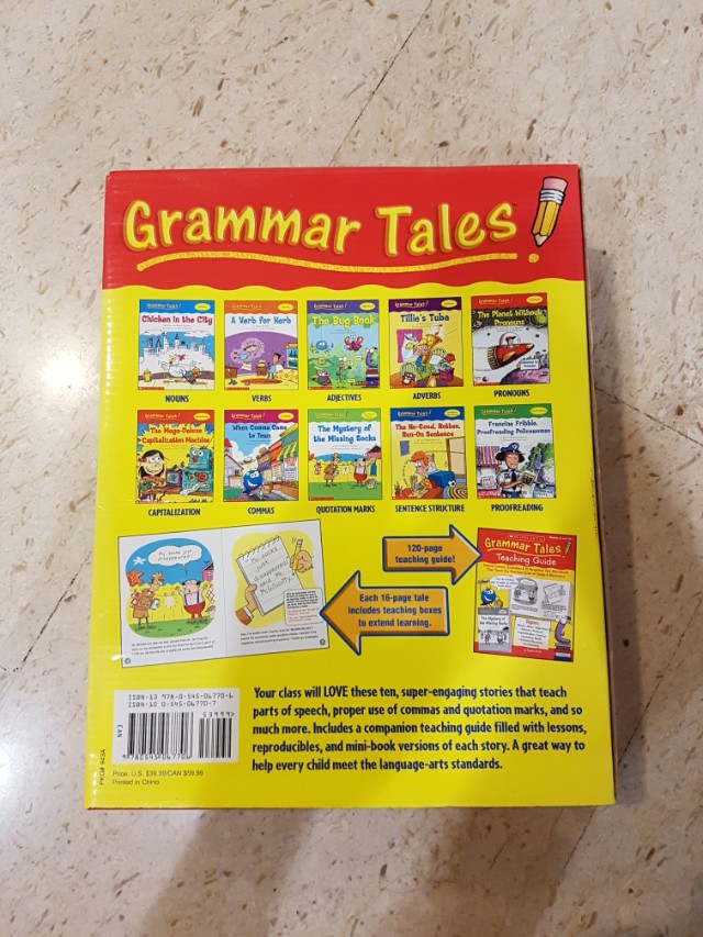 Grammar Tales 10 Book Set Books Stationery Childrens - 