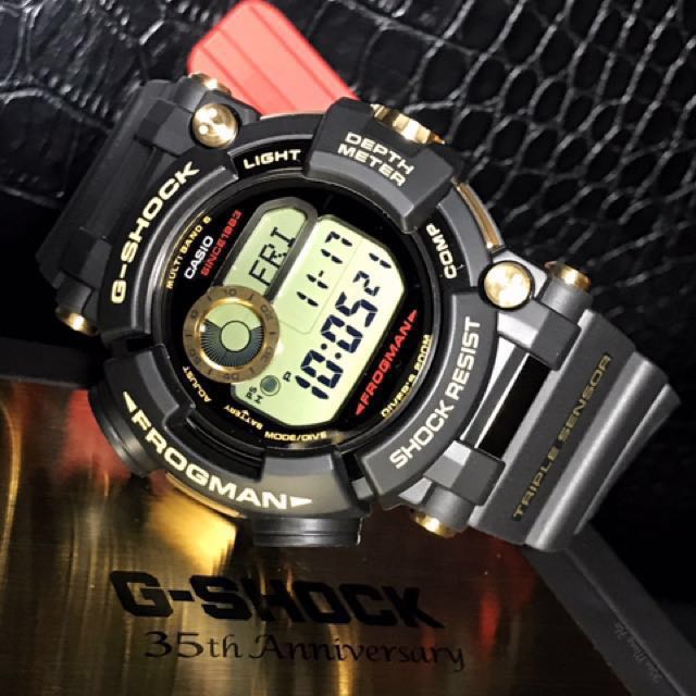 GWF D1035 Limited edition frogman from the Gold Tornado serie Mobile Phones Gadgets Wearables Smart Watches on Carousell
