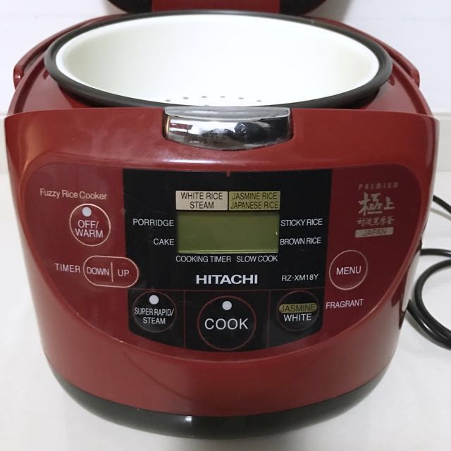 Hitachi 1.8L Rice Cooker, TV & Home Appliances, Kitchen Appliances ...