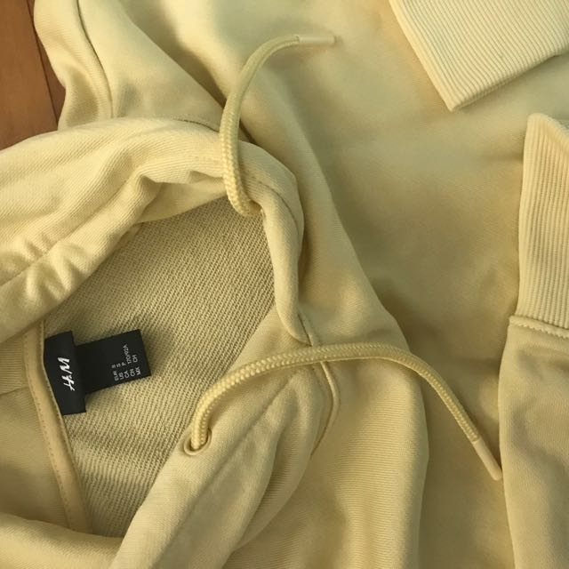 yellow hoodie mens h&m