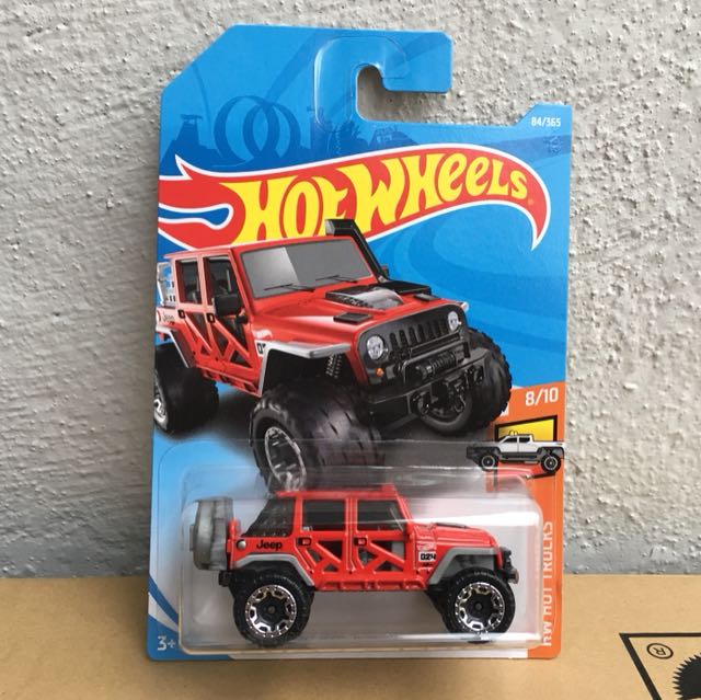 17 jeep wrangler hot wheels