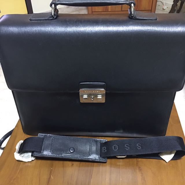 hugo boss suitcase