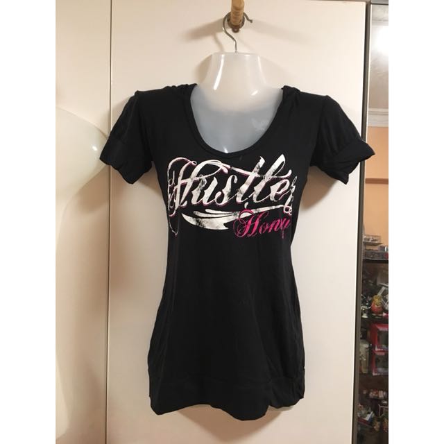 Hustler womens clothing Girl sucking multiple cocks