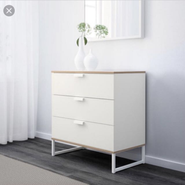 Ikea trysil chest of 3 drawers new arrivals