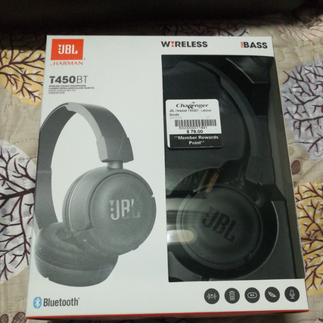 jbl t450bt black