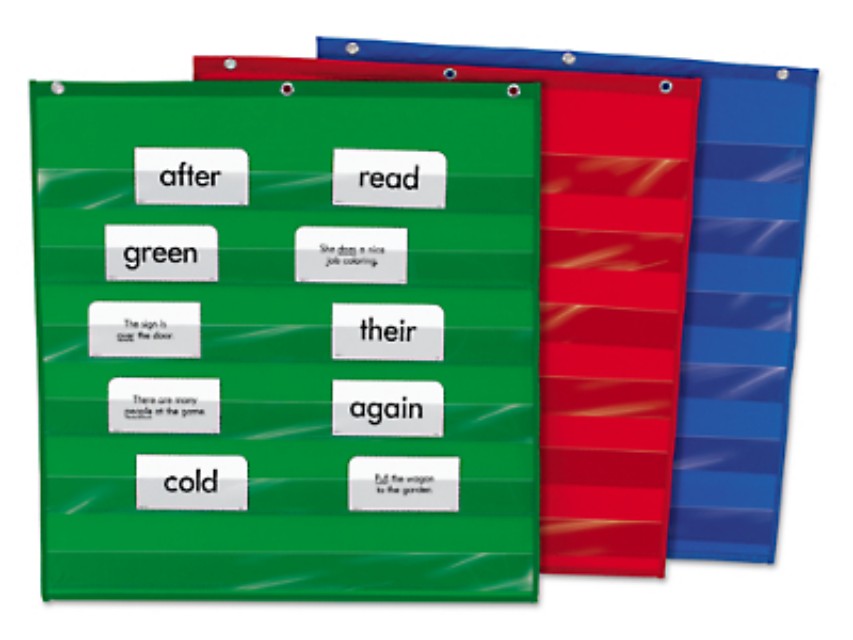 BN Lakeshore Heavy Duty Small Pocket Chart, Hobbies & Toys, Stationery & Craft, Craft Supplies