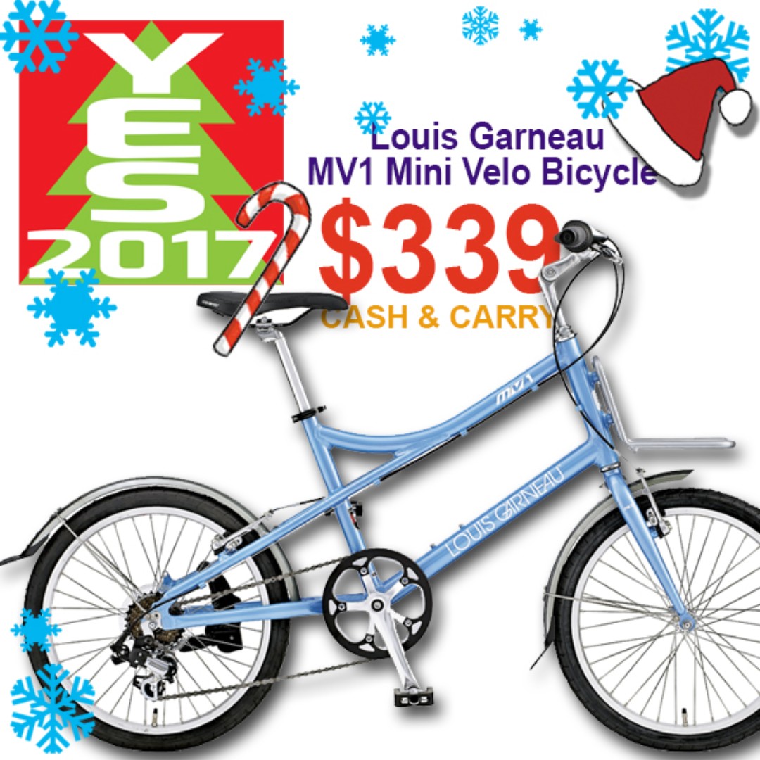Louis Garneau Mini Velo Sales, Sports Equipment, Bicycles  Parts, Bicycles  on Carousell