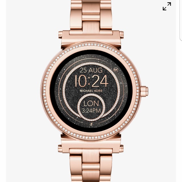 michael kors ladies sofie smartwatch